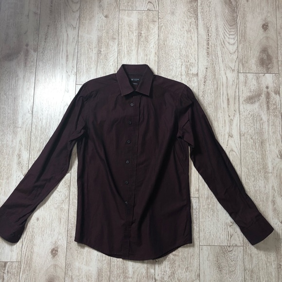 Tiger of Sweden Other - Tiger of Sweden Dark Brown Dress Shirt